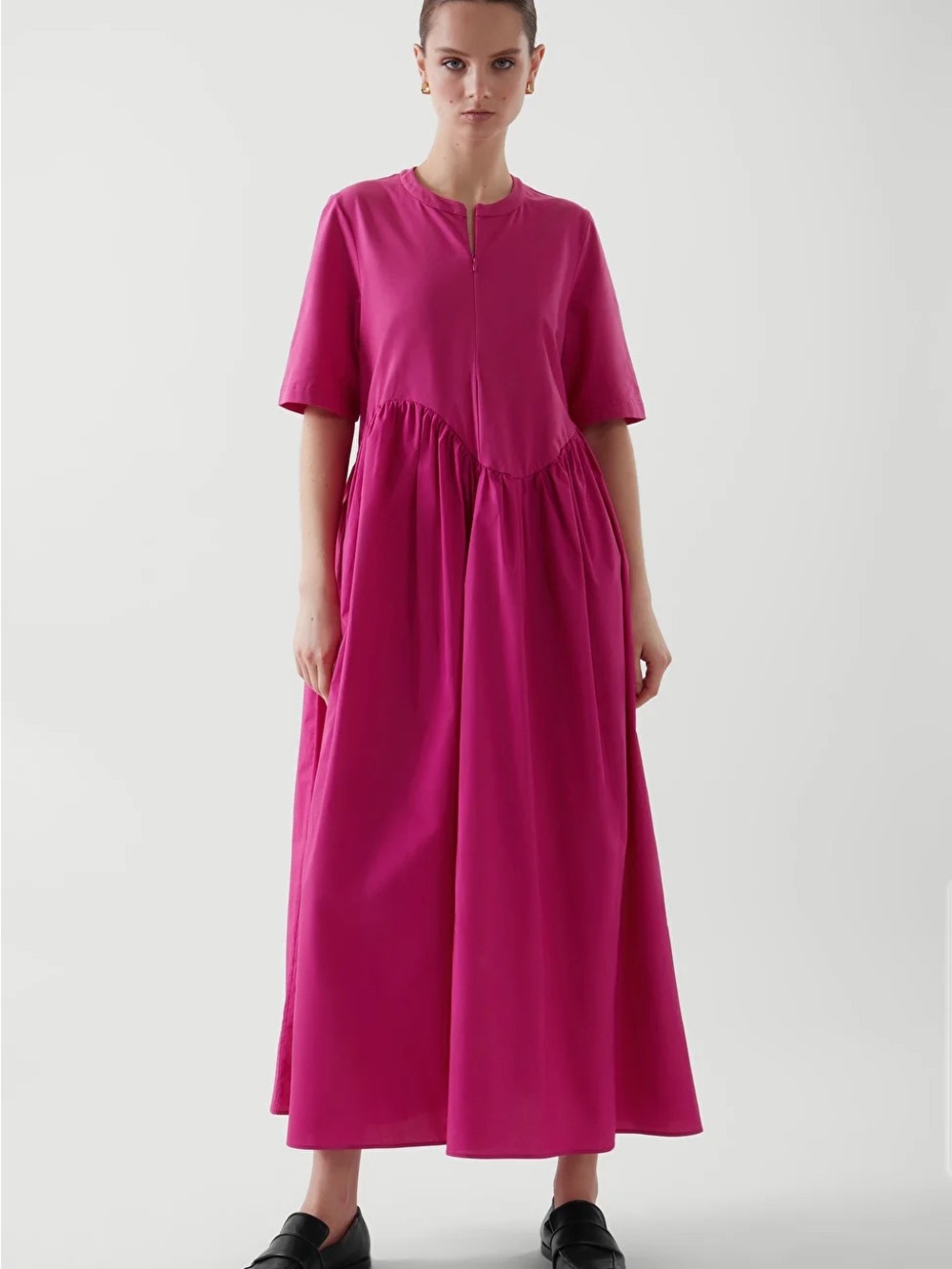 COS Fuchsia Maxi Dress